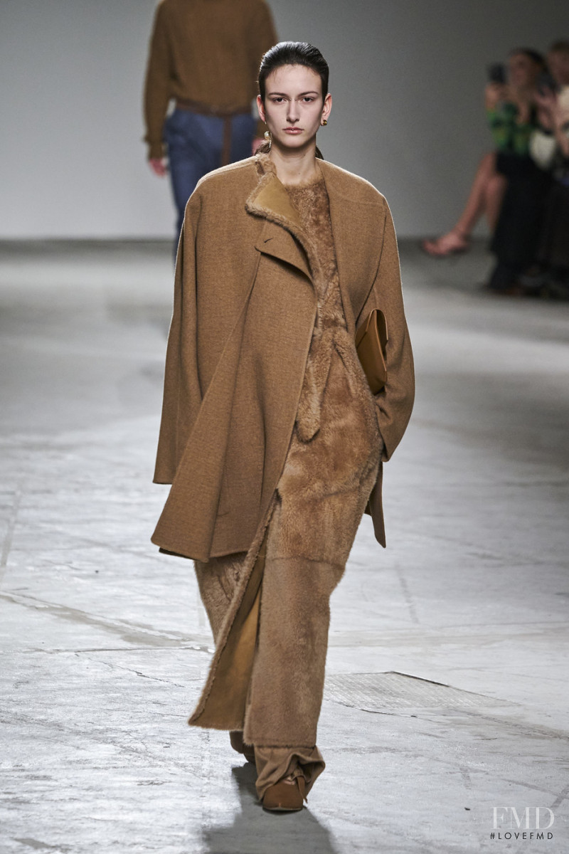 Chai Maximus featured in  the Agnona fashion show for Autumn/Winter 2020