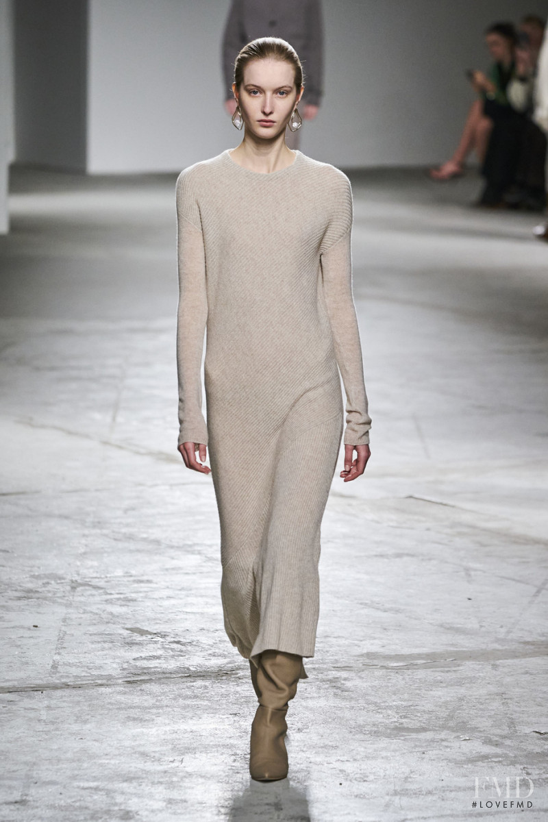 Kateryna Zub featured in  the Agnona fashion show for Autumn/Winter 2020