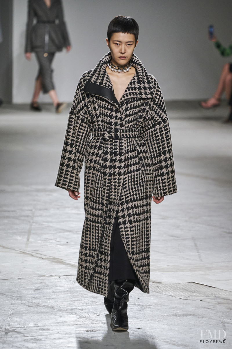 So Hyun Jung featured in  the Agnona fashion show for Autumn/Winter 2020