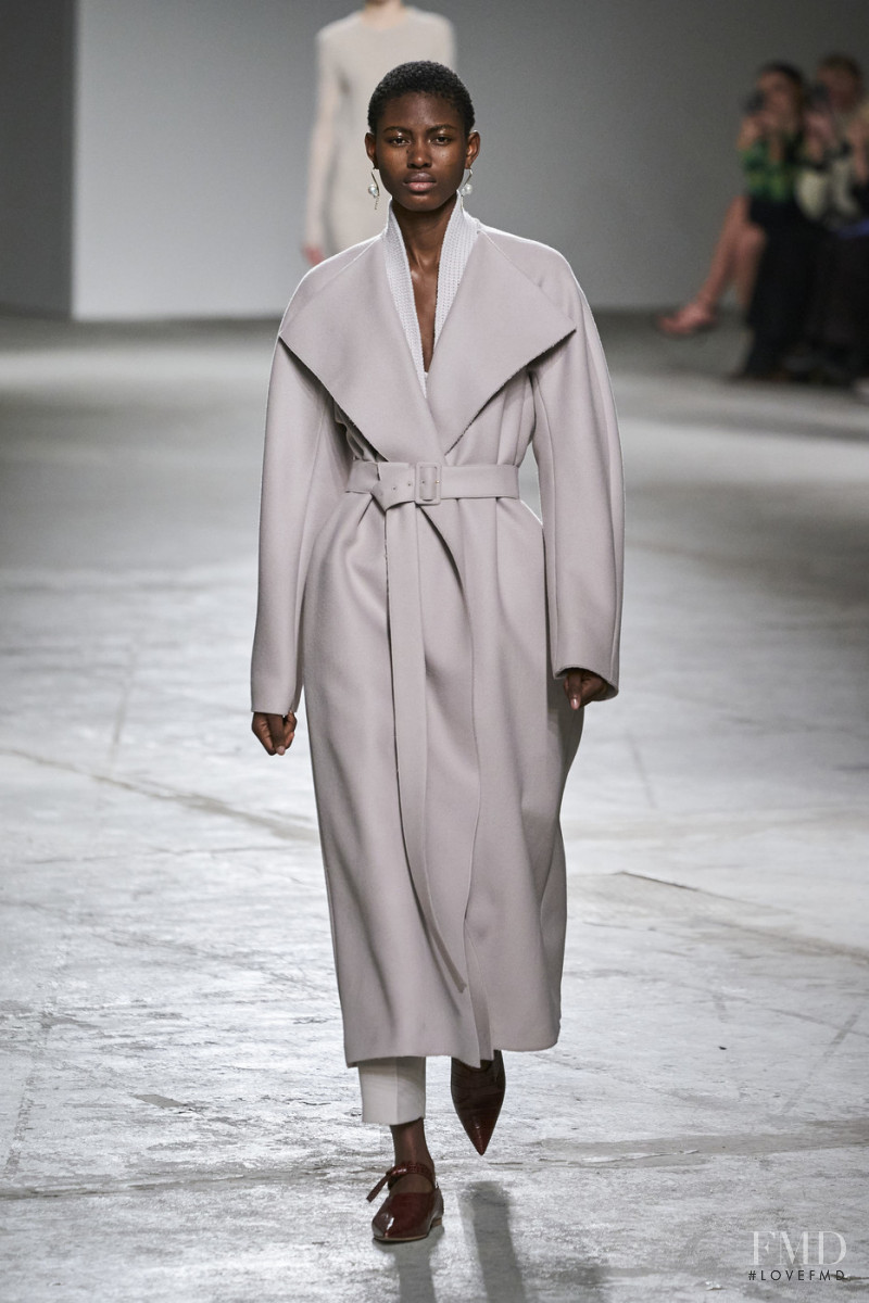 Tobi Momoh featured in  the Agnona fashion show for Autumn/Winter 2020