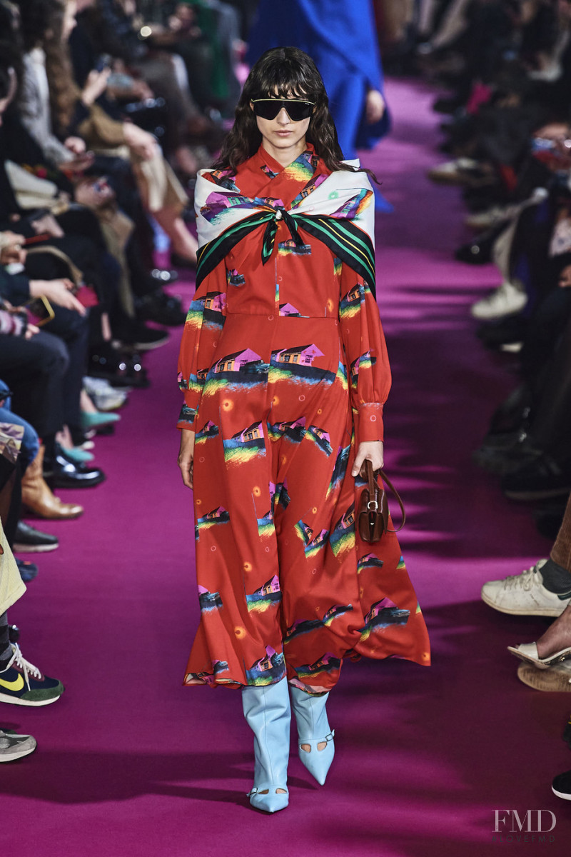 Nike Praesto Nordstrom featured in  the MSGM fashion show for Autumn/Winter 2020