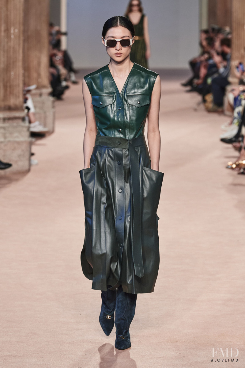 Chu Wong featured in  the Salvatore Ferragamo fashion show for Autumn/Winter 2020