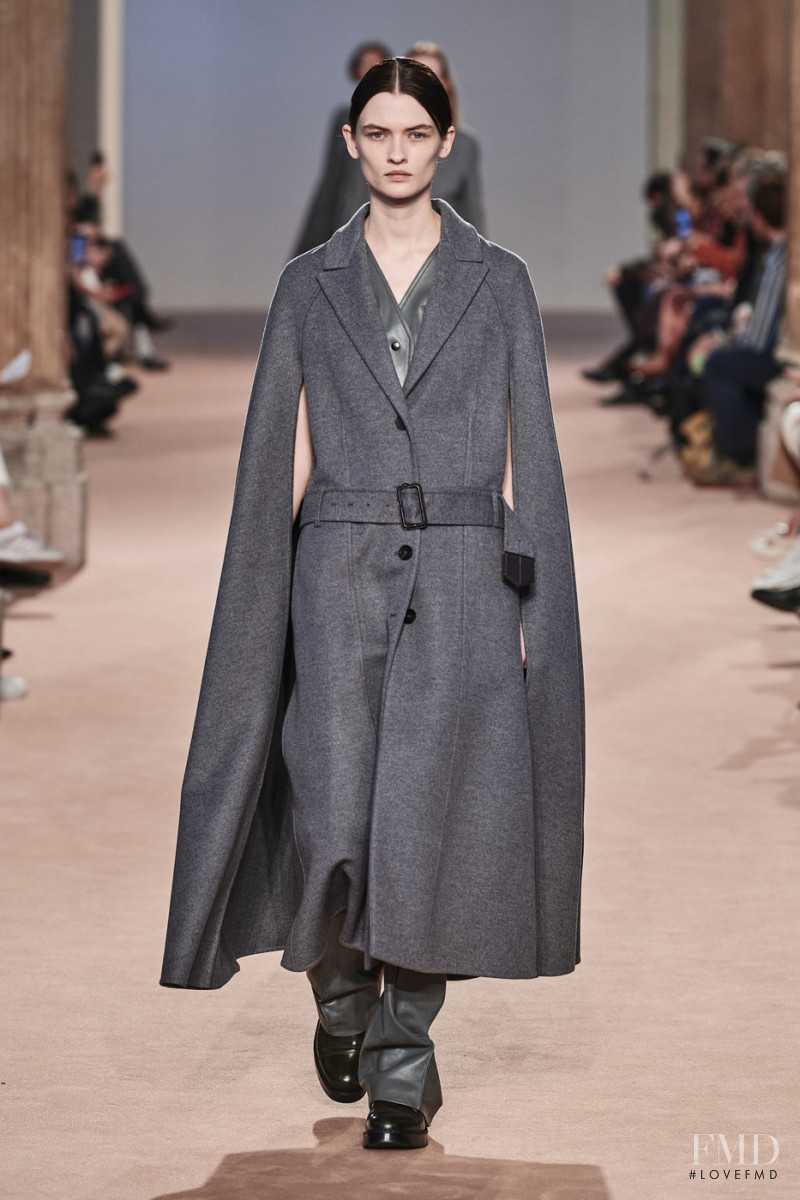 Lara Mullen featured in  the Salvatore Ferragamo fashion show for Autumn/Winter 2020
