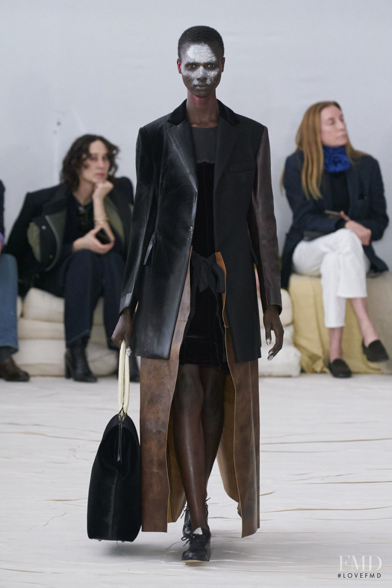 Amar Akway featured in  the Marni fashion show for Autumn/Winter 2020