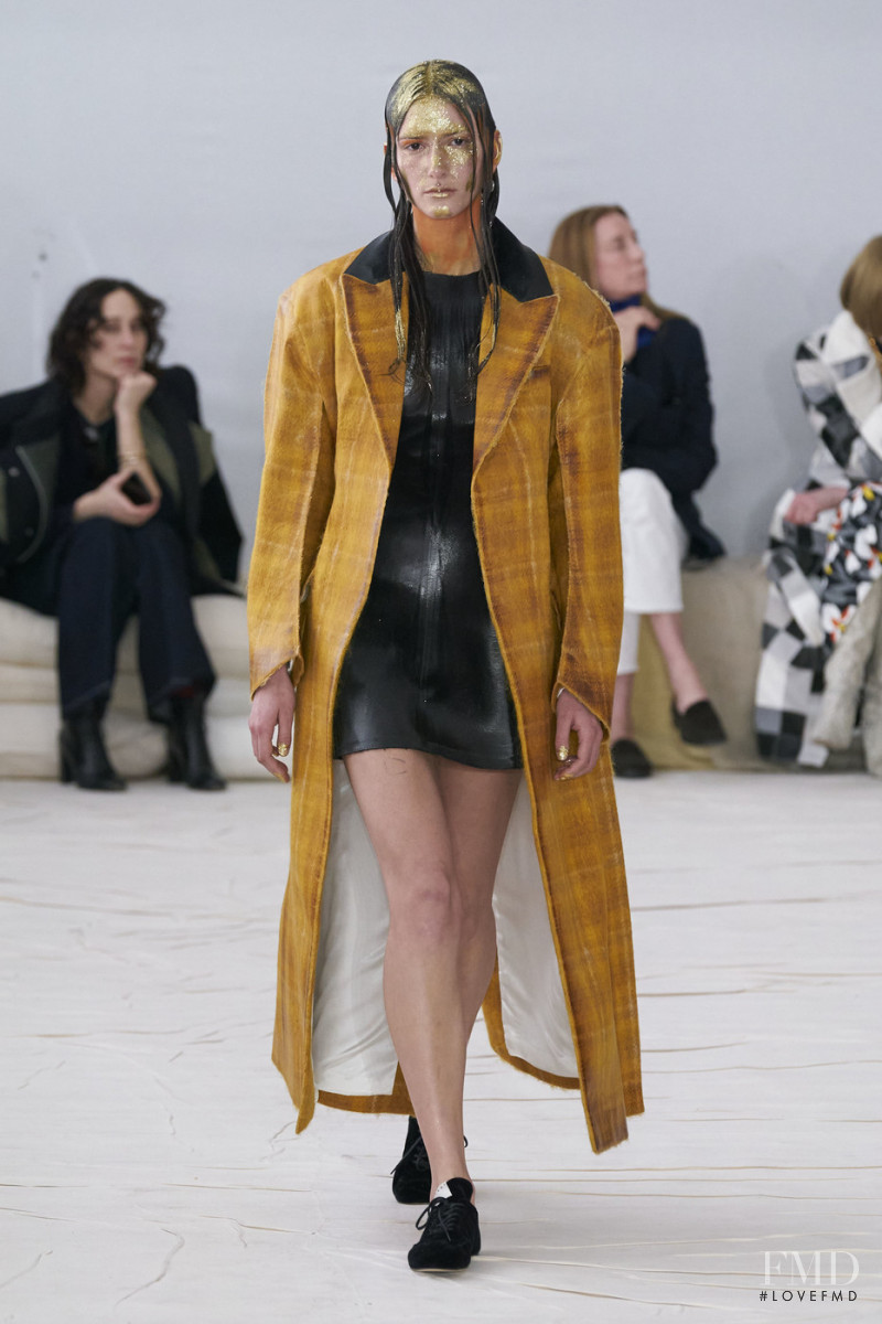 Chai Maximus featured in  the Marni fashion show for Autumn/Winter 2020