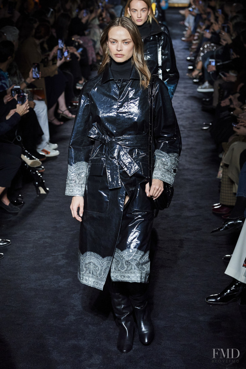Birgit Kos featured in  the Etro fashion show for Autumn/Winter 2020