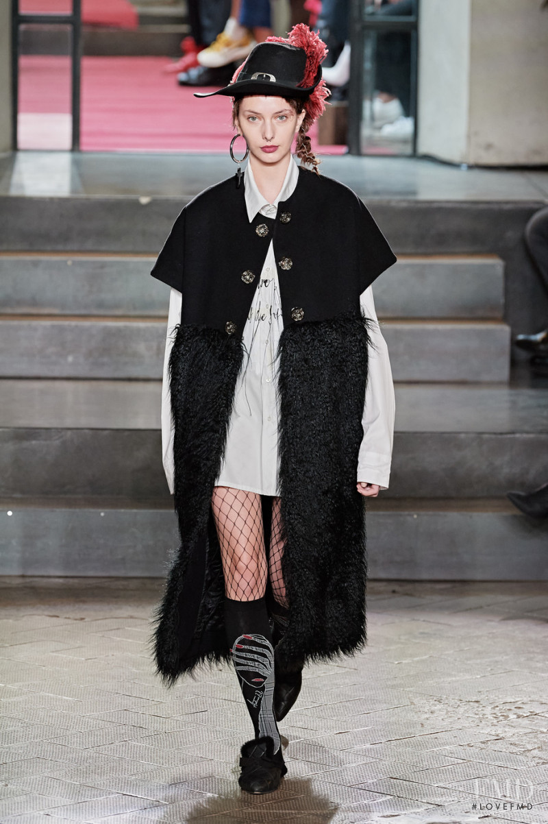 Carol Paes featured in  the Antonio Marras fashion show for Autumn/Winter 2020