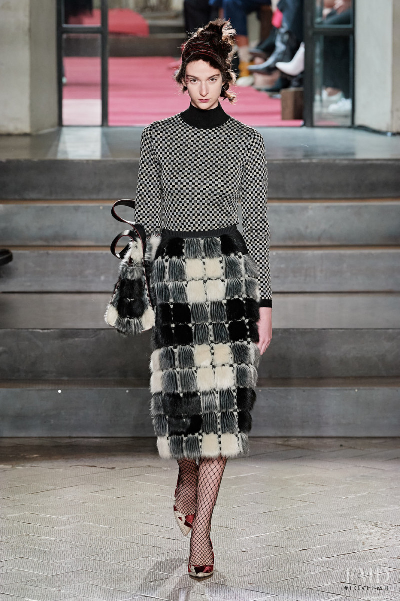 Camilla Dobrovich featured in  the Antonio Marras fashion show for Autumn/Winter 2020