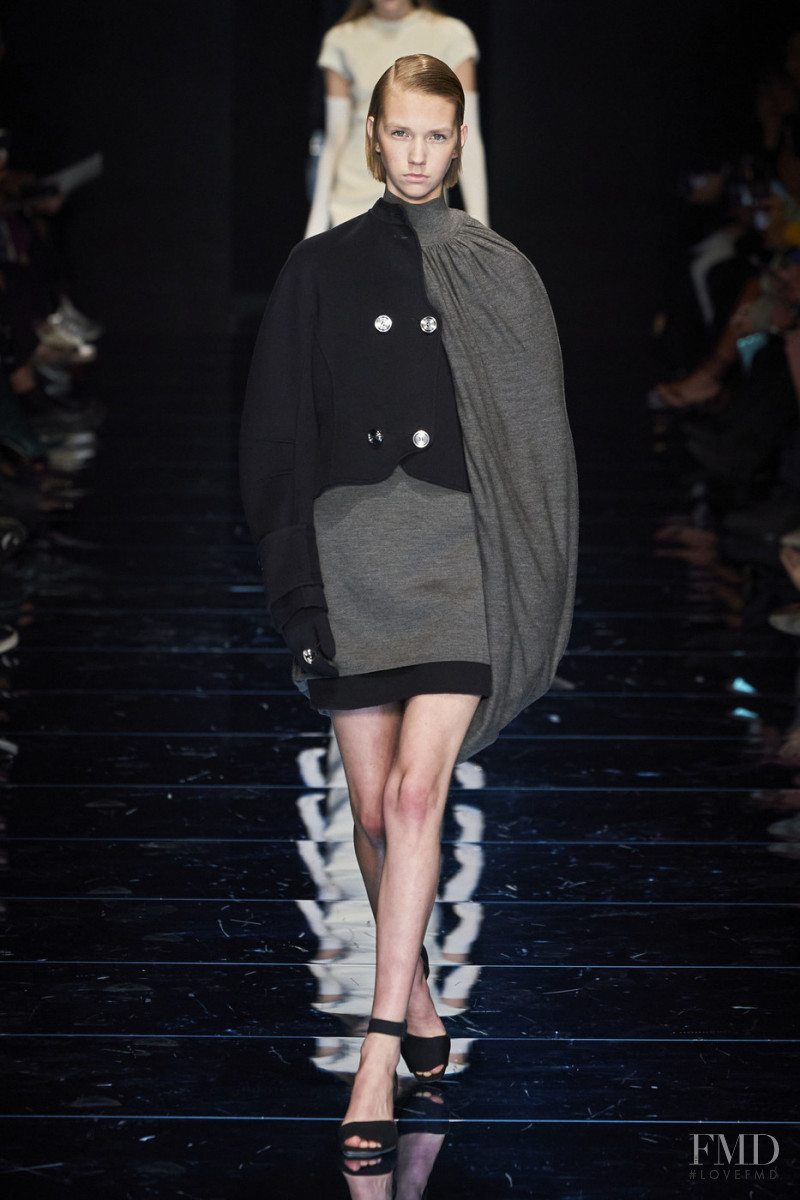 Bente Oort featured in  the Sportmax fashion show for Autumn/Winter 2020