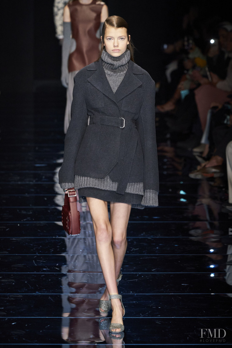 Mathilde Henning featured in  the Sportmax fashion show for Autumn/Winter 2020