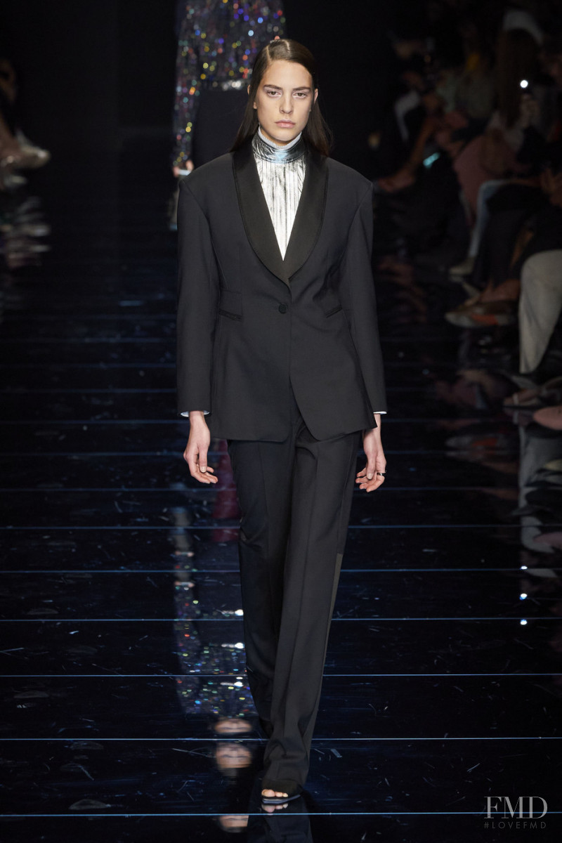 Denise Ascuet featured in  the Sportmax fashion show for Autumn/Winter 2020