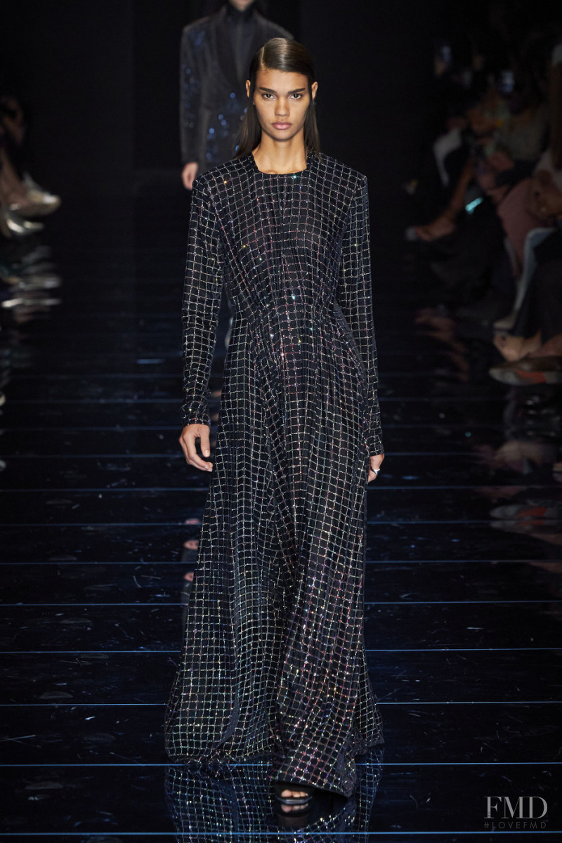 Barbara Valente featured in  the Sportmax fashion show for Autumn/Winter 2020