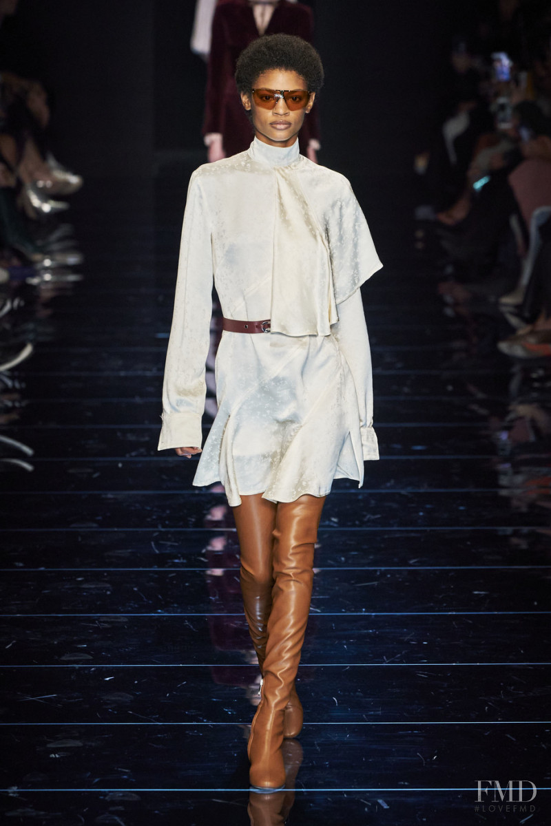 Theresa Hayes featured in  the Sportmax fashion show for Autumn/Winter 2020
