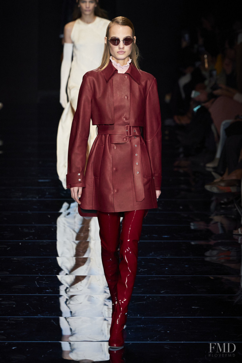 Maartje Verhoef featured in  the Sportmax fashion show for Autumn/Winter 2020