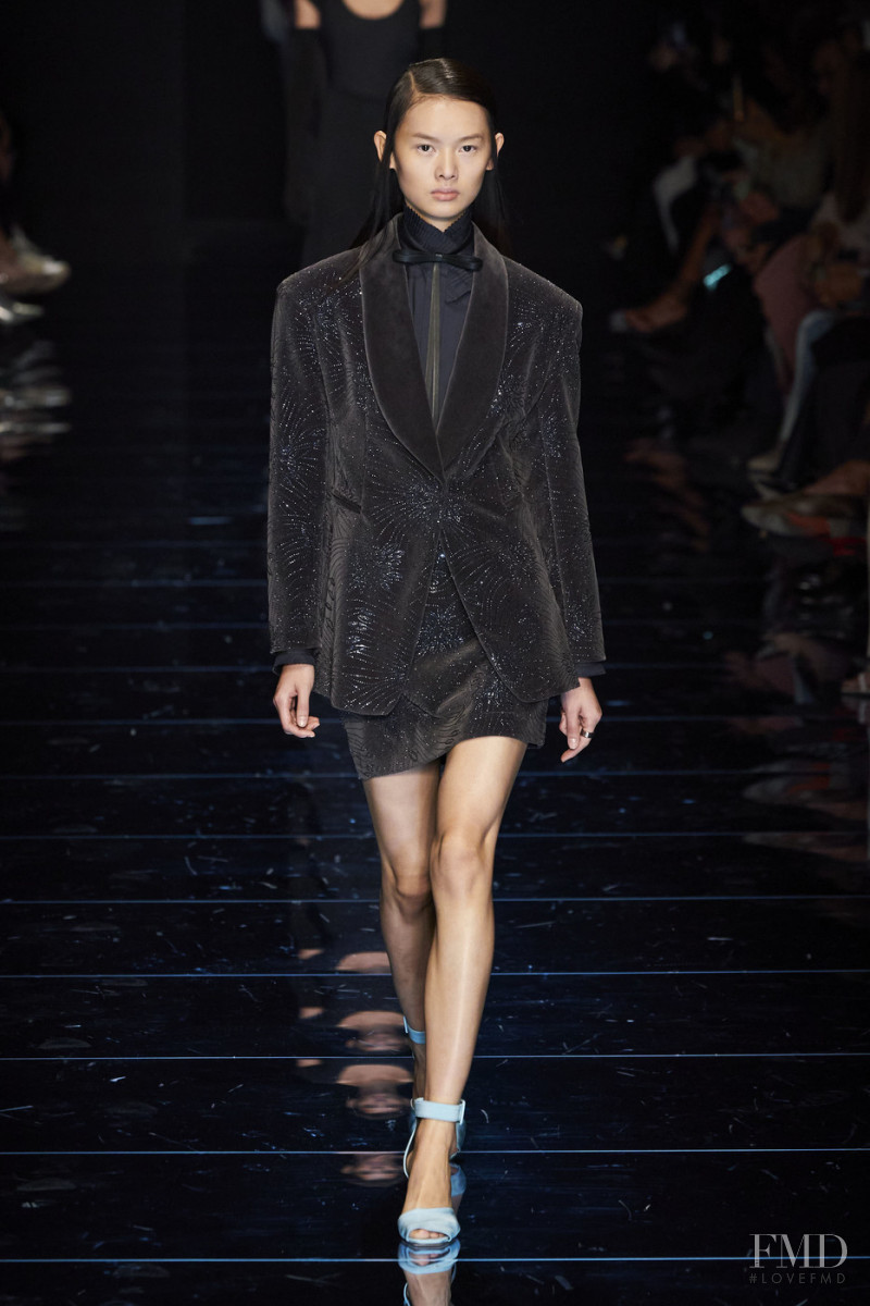 Shu Ping Li featured in  the Sportmax fashion show for Autumn/Winter 2020