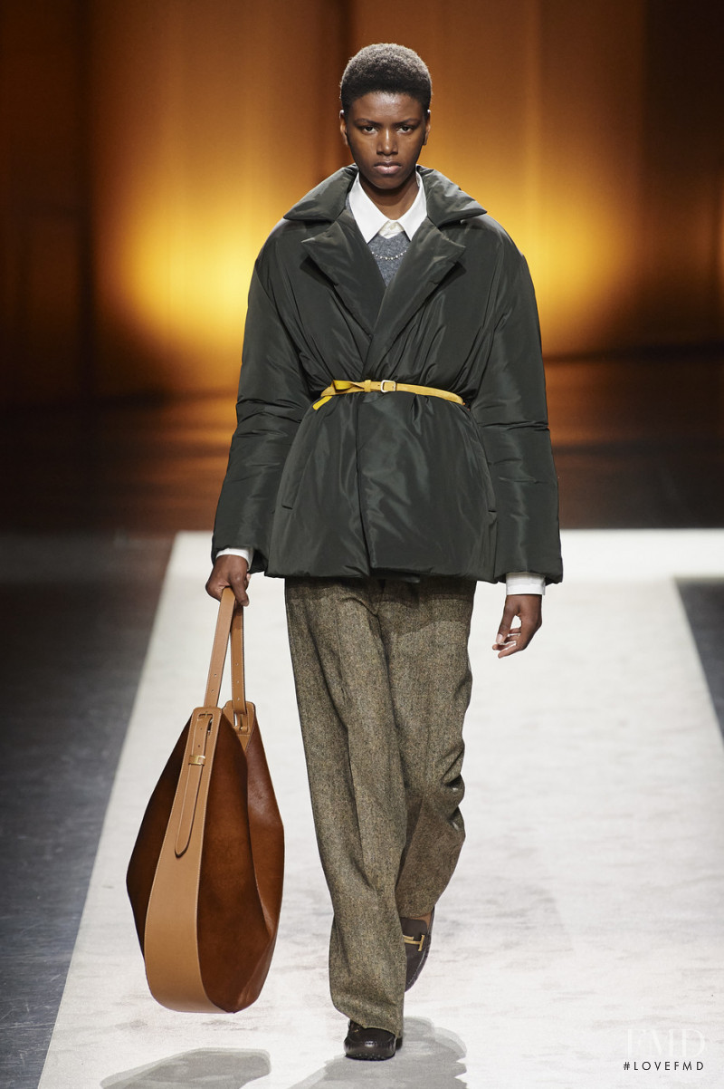 Yorgelis Marte featured in  the Tod\'s fashion show for Autumn/Winter 2020