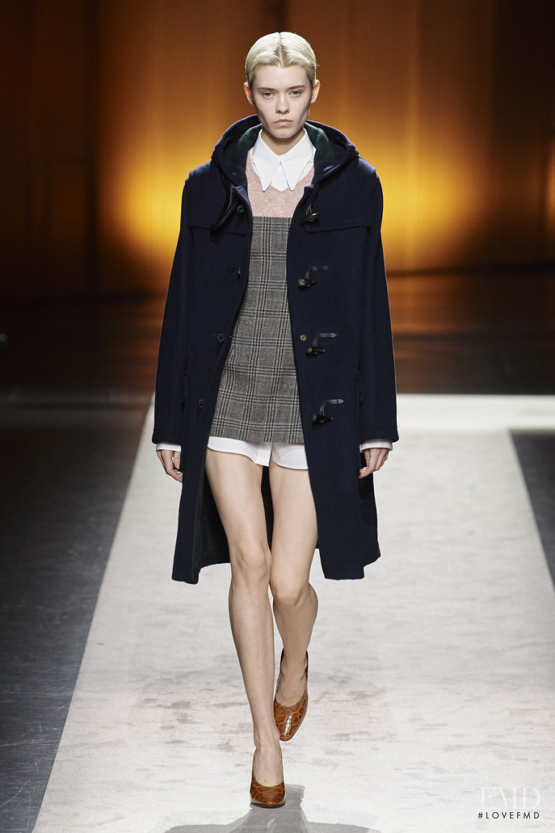 Maike Inga featured in  the Tod\'s fashion show for Autumn/Winter 2020