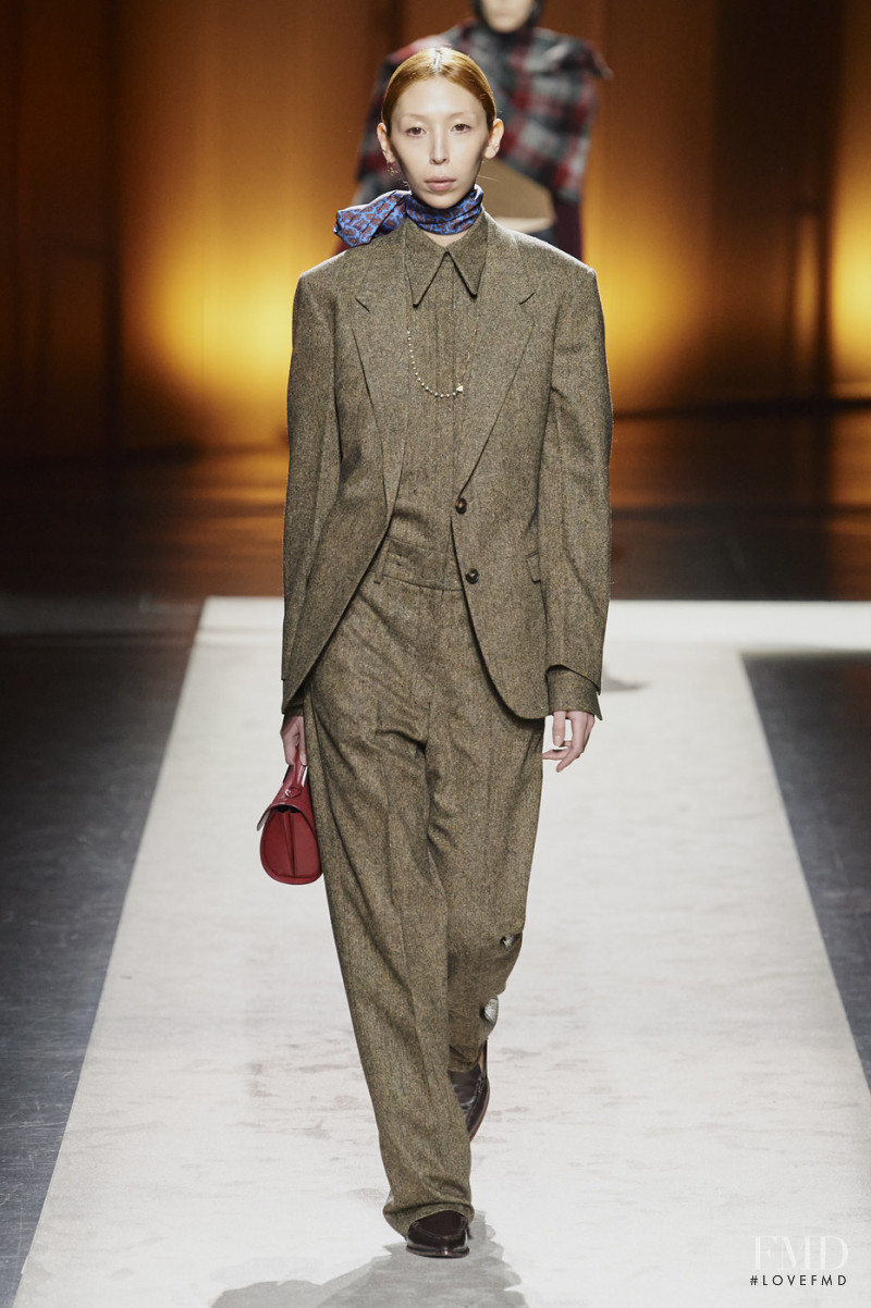 Issa Lish featured in  the Tod\'s fashion show for Autumn/Winter 2020
