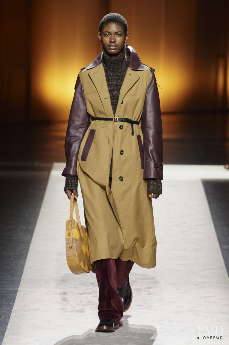 Tobi Momoh featured in  the Tod\'s fashion show for Autumn/Winter 2020