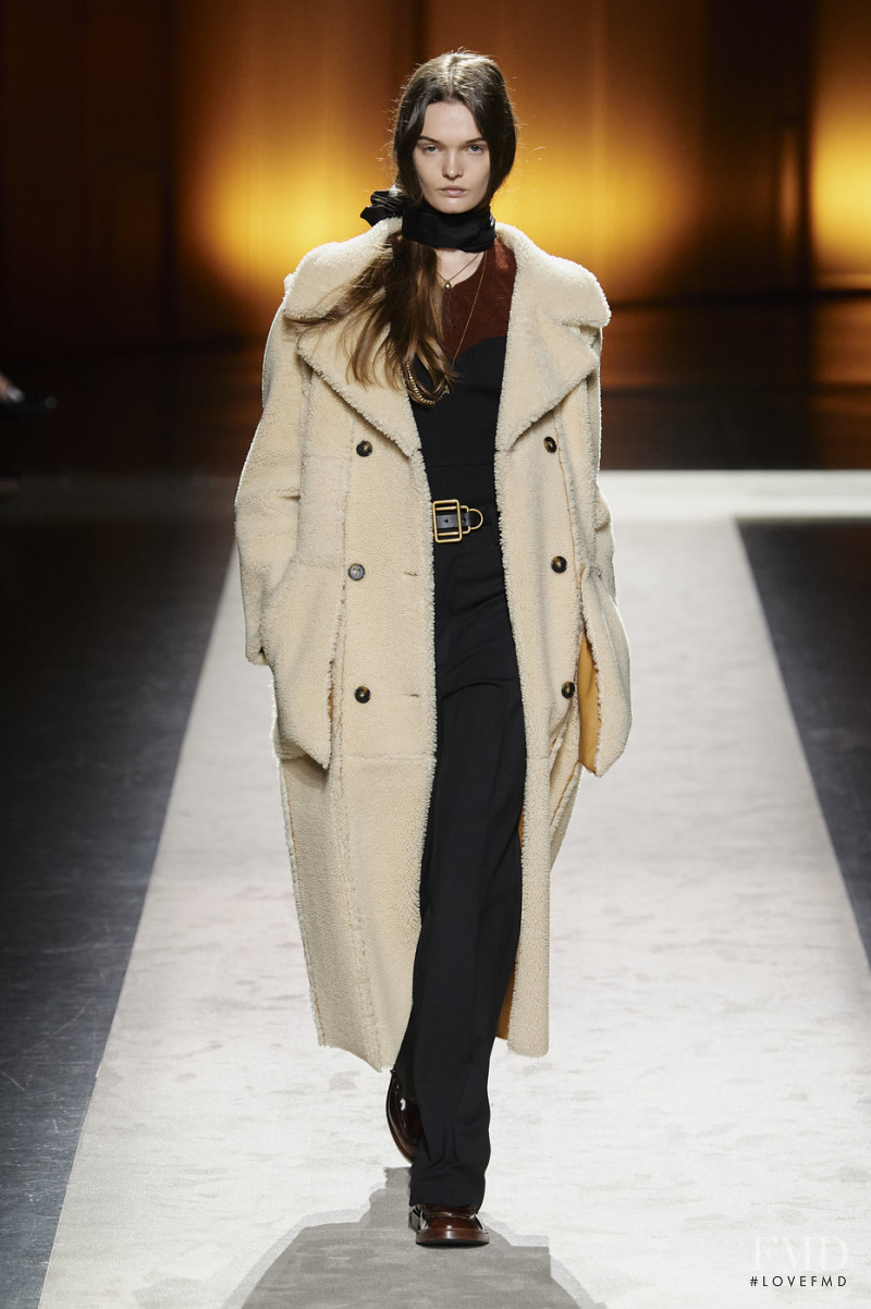 Lulu Tenney featured in  the Tod\'s fashion show for Autumn/Winter 2020