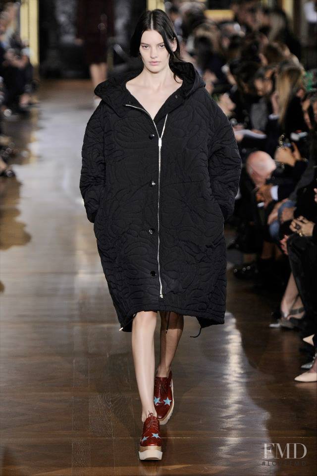 Amanda Murphy featured in  the Stella McCartney fashion show for Autumn/Winter 2014