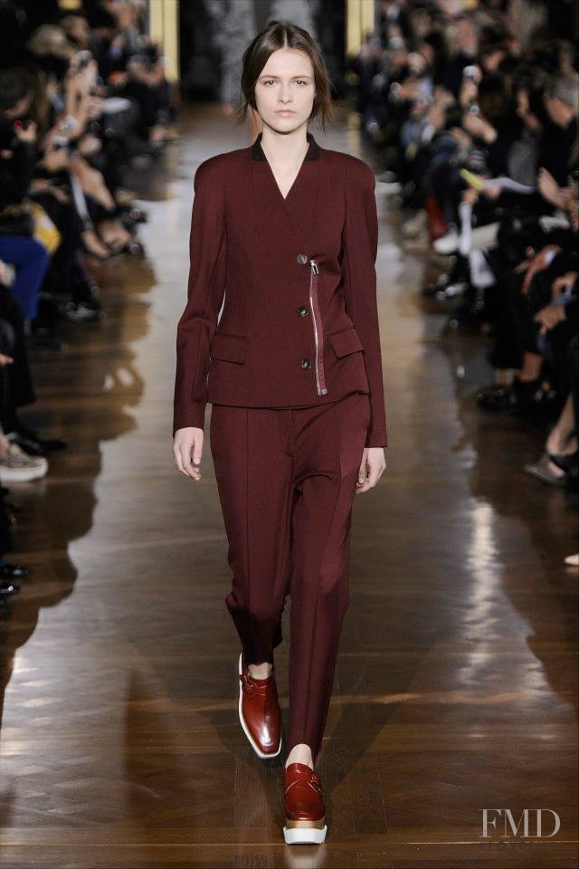 Emma  Oak featured in  the Stella McCartney fashion show for Autumn/Winter 2014