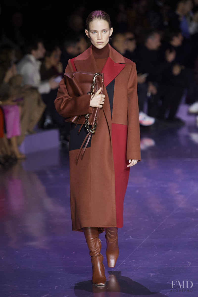 Rebecca Leigh Longendyke featured in  the Boss by Hugo Boss fashion show for Autumn/Winter 2020