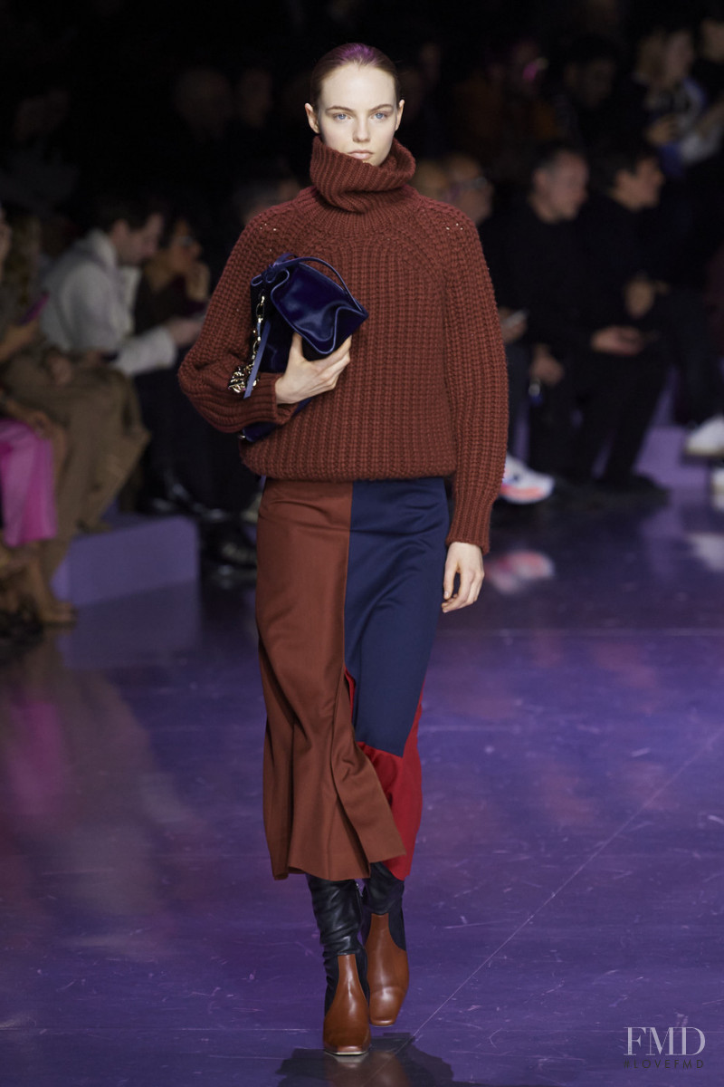 Fran Summers featured in  the Boss by Hugo Boss fashion show for Autumn/Winter 2020