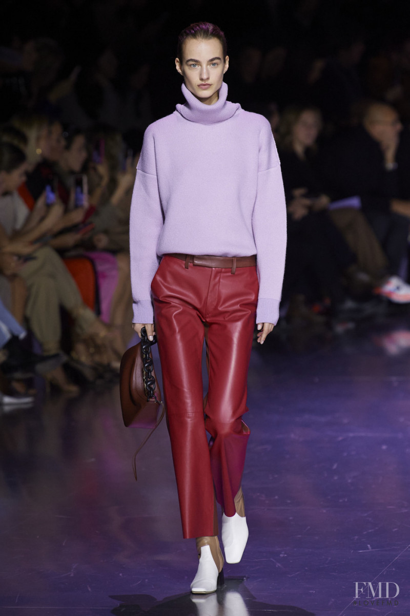 Maartje Verhoef featured in  the Boss by Hugo Boss fashion show for Autumn/Winter 2020