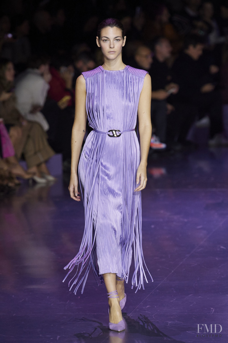 Vittoria Ceretti featured in  the Boss by Hugo Boss fashion show for Autumn/Winter 2020