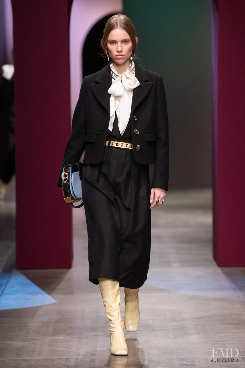 Rebecca Leigh Longendyke featured in  the Ports 1961 fashion show for Autumn/Winter 2020