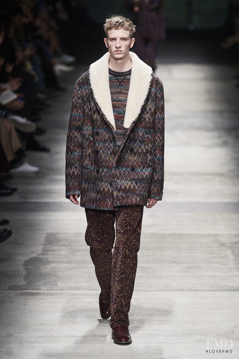 Delta van Melle featured in  the Missoni fashion show for Autumn/Winter 2020