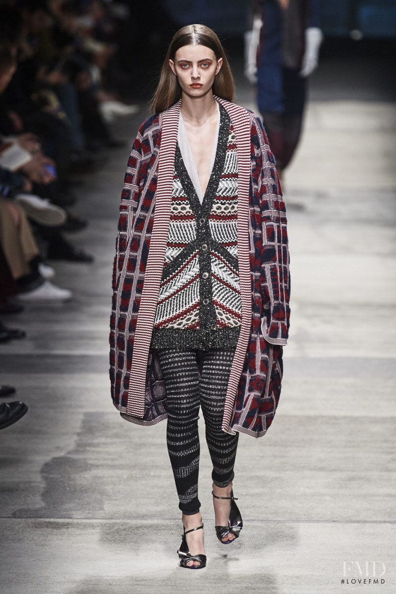 Patrycja Piekarska featured in  the Missoni fashion show for Autumn/Winter 2020