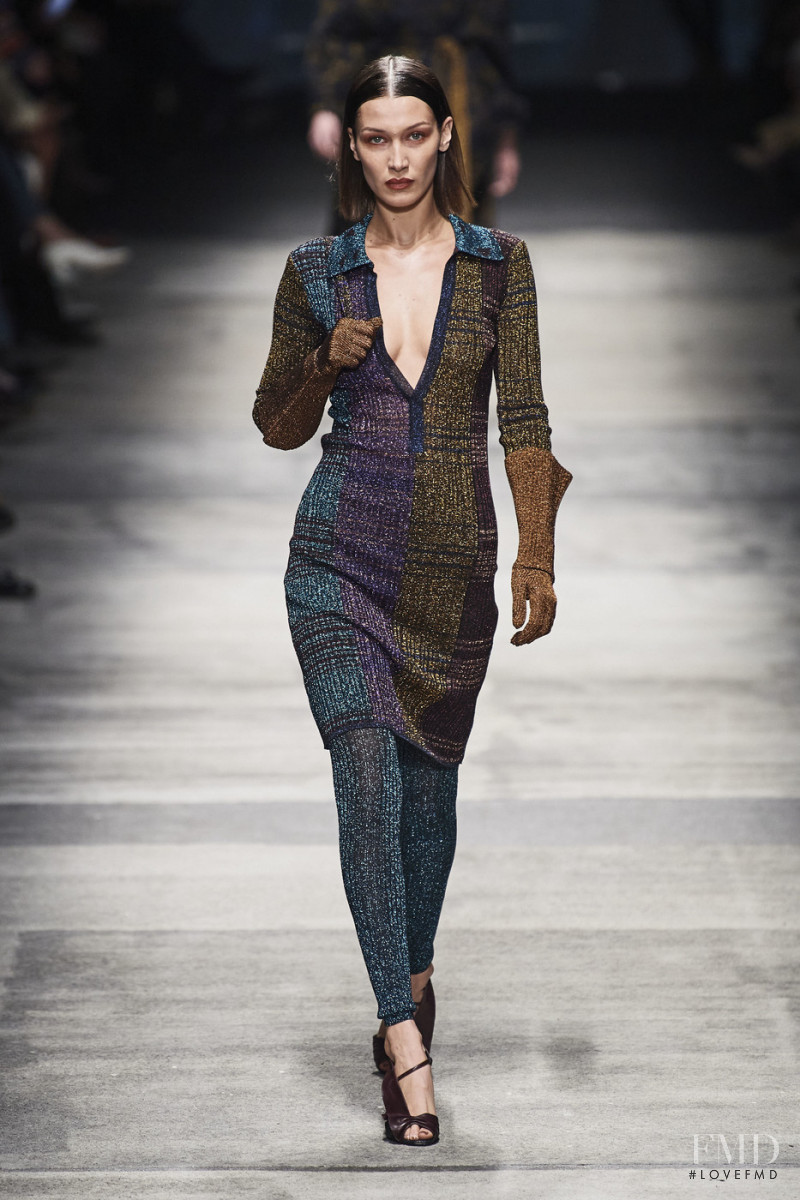Bella Hadid featured in  the Missoni fashion show for Autumn/Winter 2020