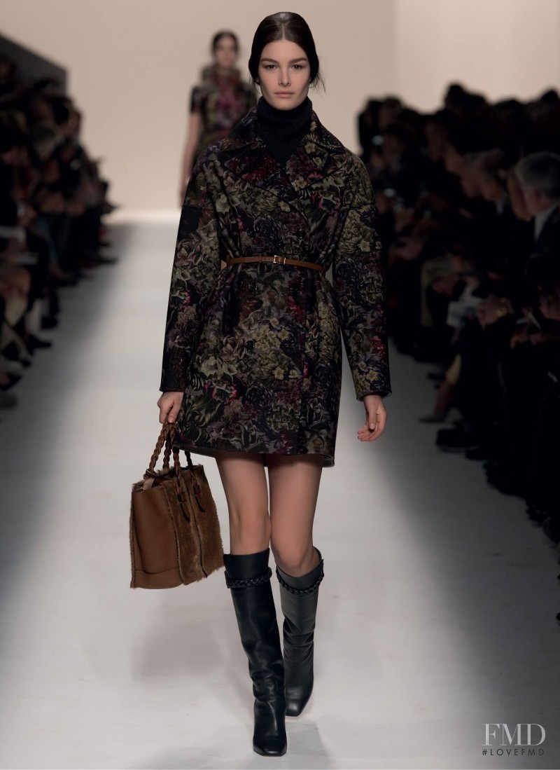 Ophélie Guillermand featured in  the Valentino fashion show for Autumn/Winter 2014