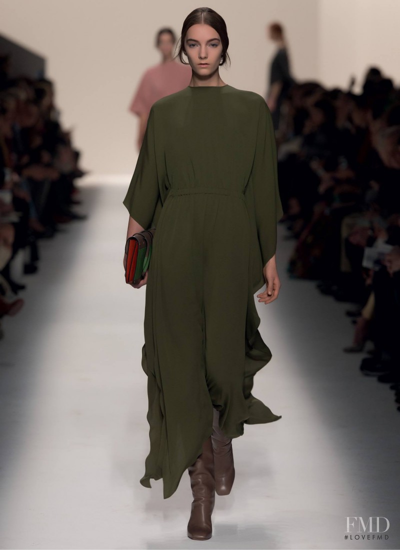 Irina Liss featured in  the Valentino fashion show for Autumn/Winter 2014