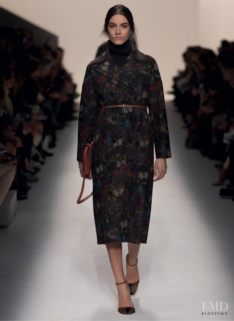 Ronja Furrer featured in  the Valentino fashion show for Autumn/Winter 2014