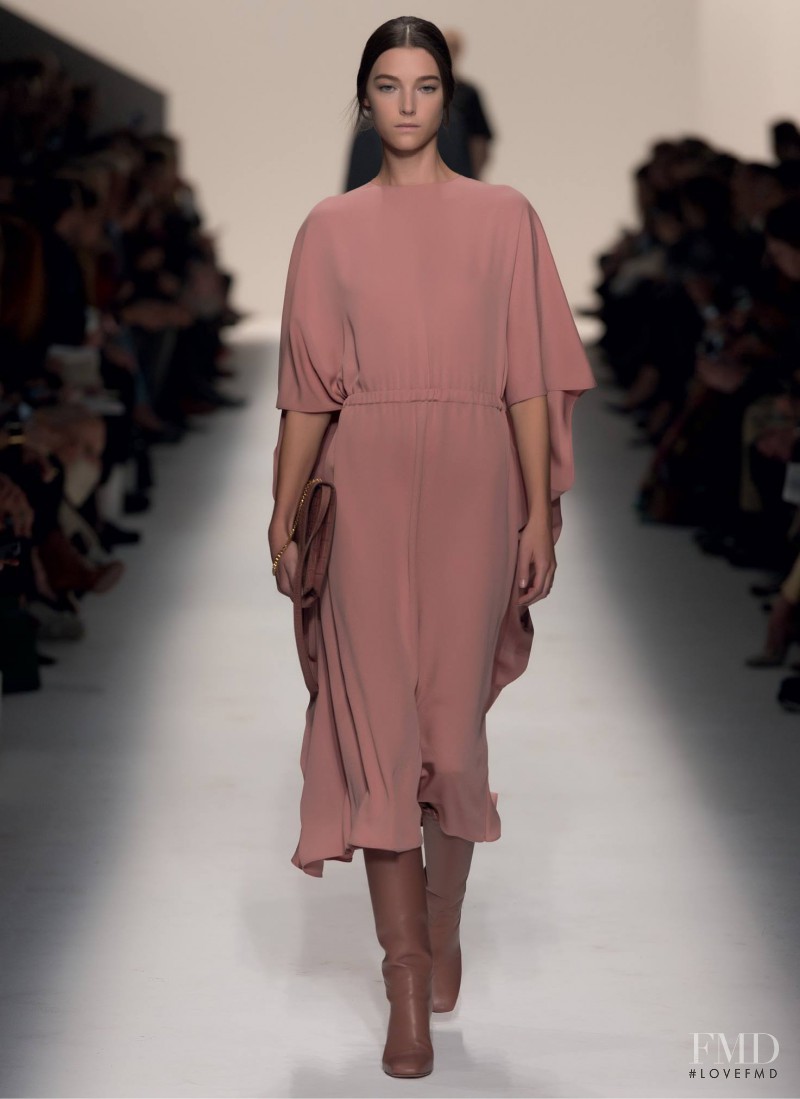 Stephanie Joy Field featured in  the Valentino fashion show for Autumn/Winter 2014