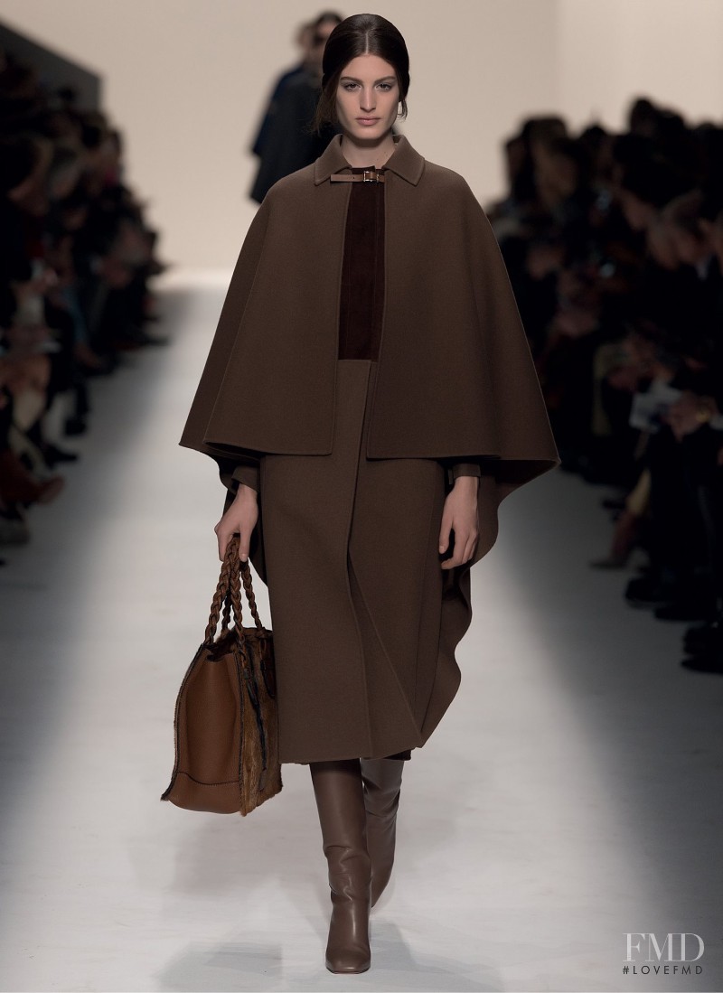 Elodia Prieto featured in  the Valentino fashion show for Autumn/Winter 2014