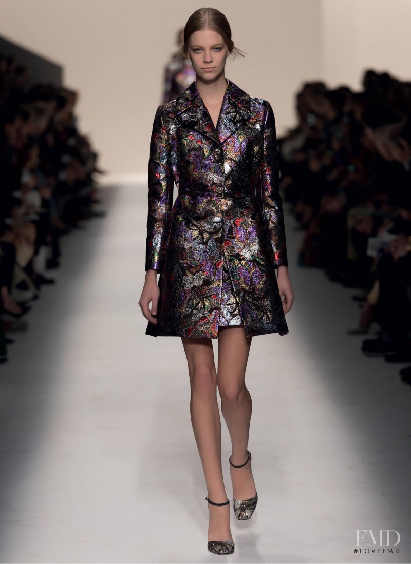 Lexi Boling featured in  the Valentino fashion show for Autumn/Winter 2014