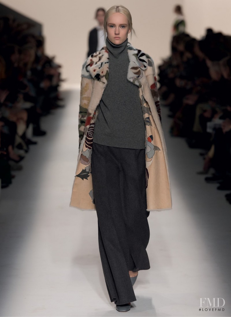 Harleth Kuusik featured in  the Valentino fashion show for Autumn/Winter 2014