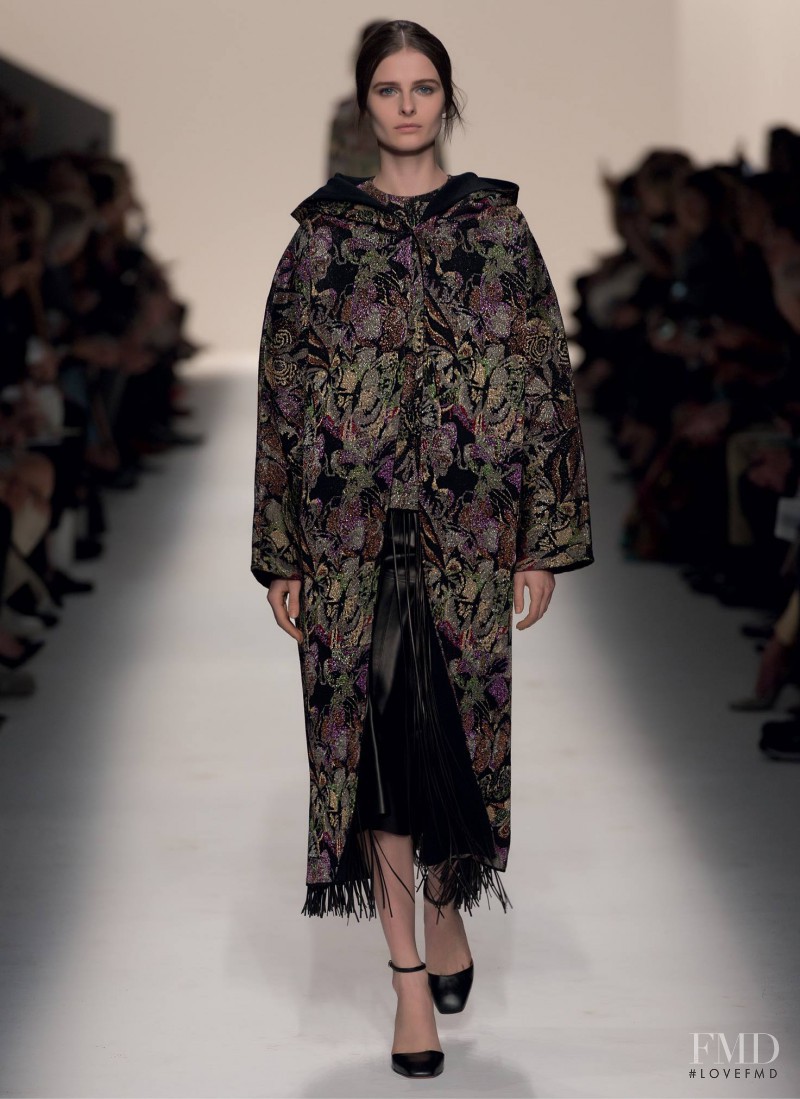 Vasilisa Pavlova featured in  the Valentino fashion show for Autumn/Winter 2014