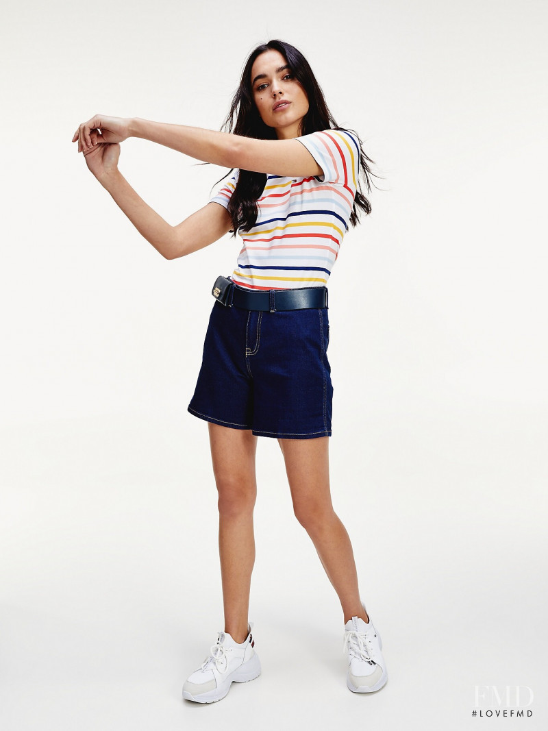 Solange Smith featured in  the Tommy Hilfiger catalogue for Spring/Summer 2020