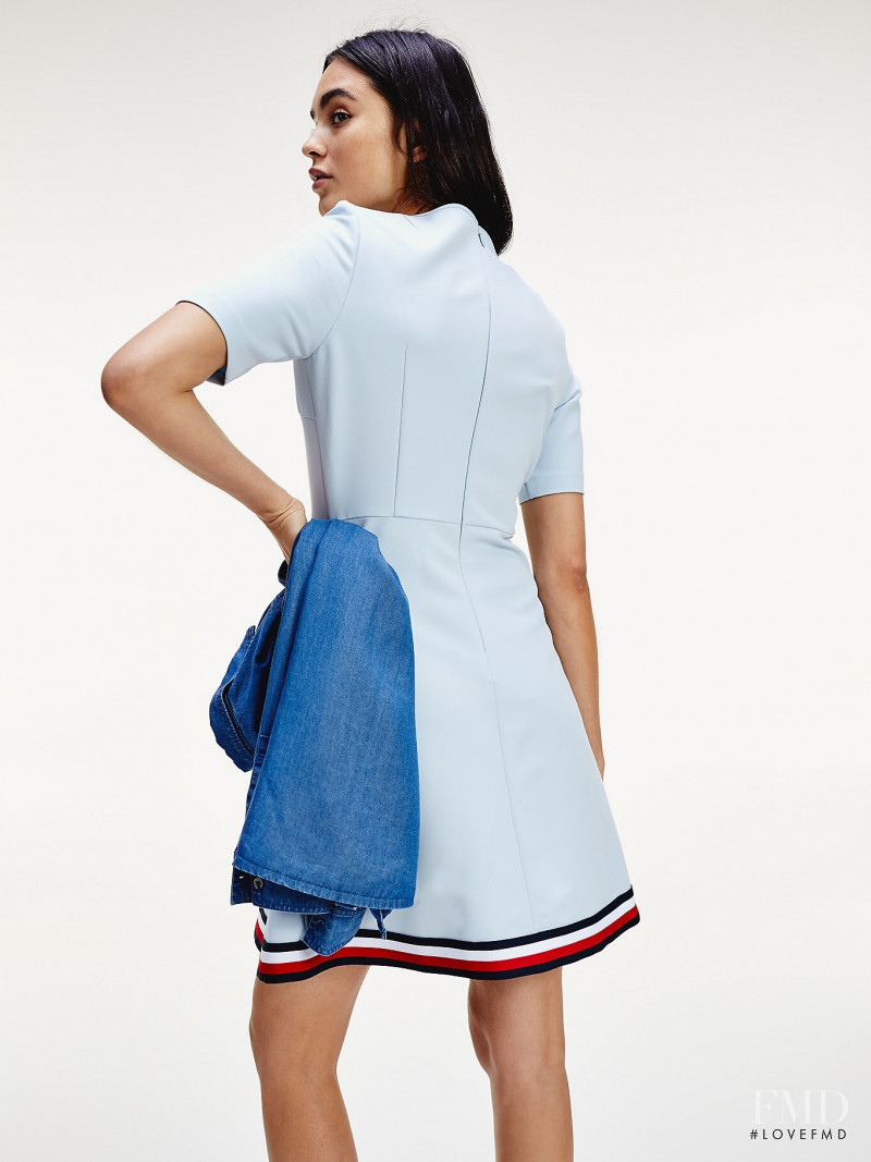 Solange Smith featured in  the Tommy Hilfiger catalogue for Spring/Summer 2020