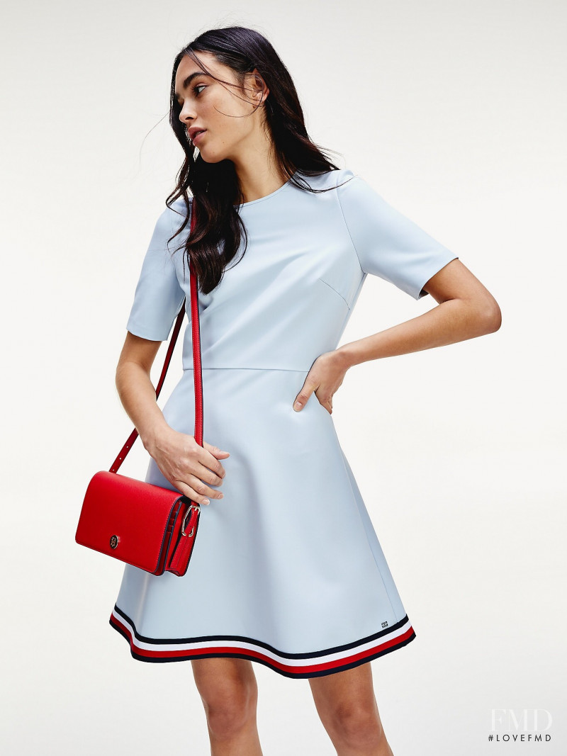 Solange Smith featured in  the Tommy Hilfiger catalogue for Spring/Summer 2020