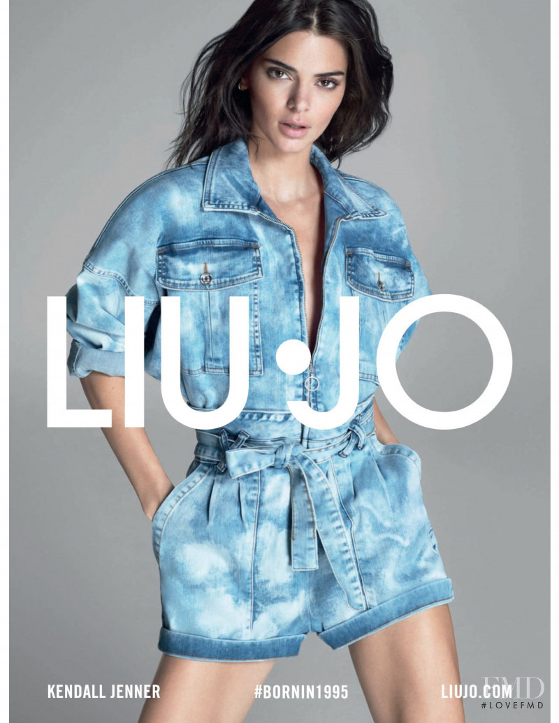 Kendall Jenner featured in  the Liu Jo advertisement for Spring/Summer 2020