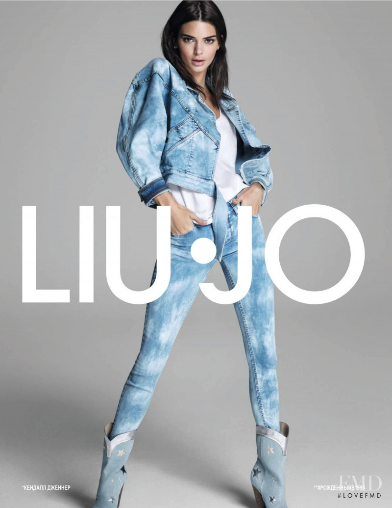 Kendall Jenner featured in  the Liu Jo advertisement for Spring/Summer 2020