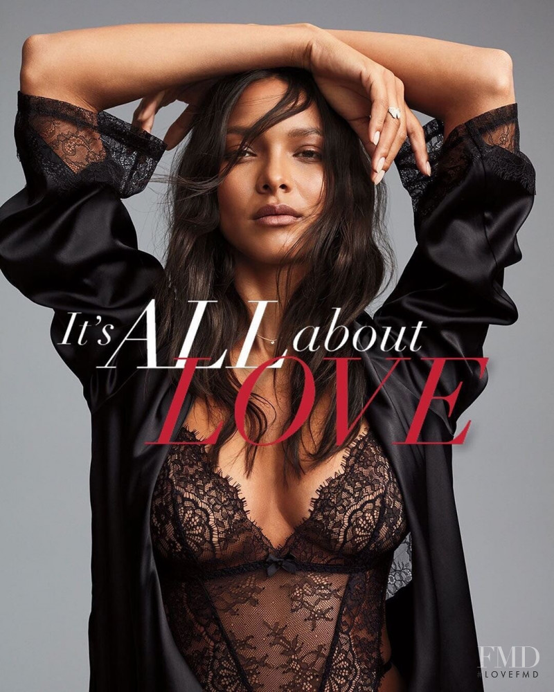 Lais Ribeiro featured in  the Victoria\'s Secret Valentine\'s Day 2020 Collection advertisement for Spring/Summer 2020