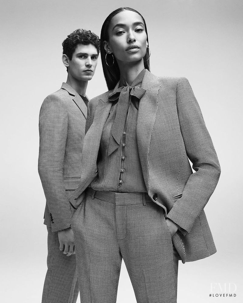 Anais Mali featured in  the 7 For All Mankind advertisement for Spring/Summer 2020