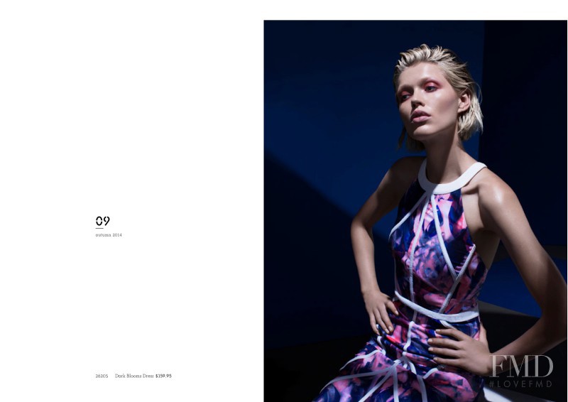 Alys Hale featured in  the Sheike advertisement for Autumn/Winter 2014